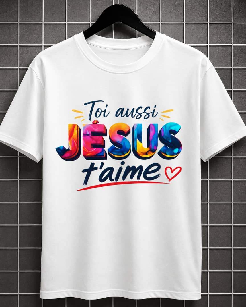 Tee-shirt personnalisé Chrétien