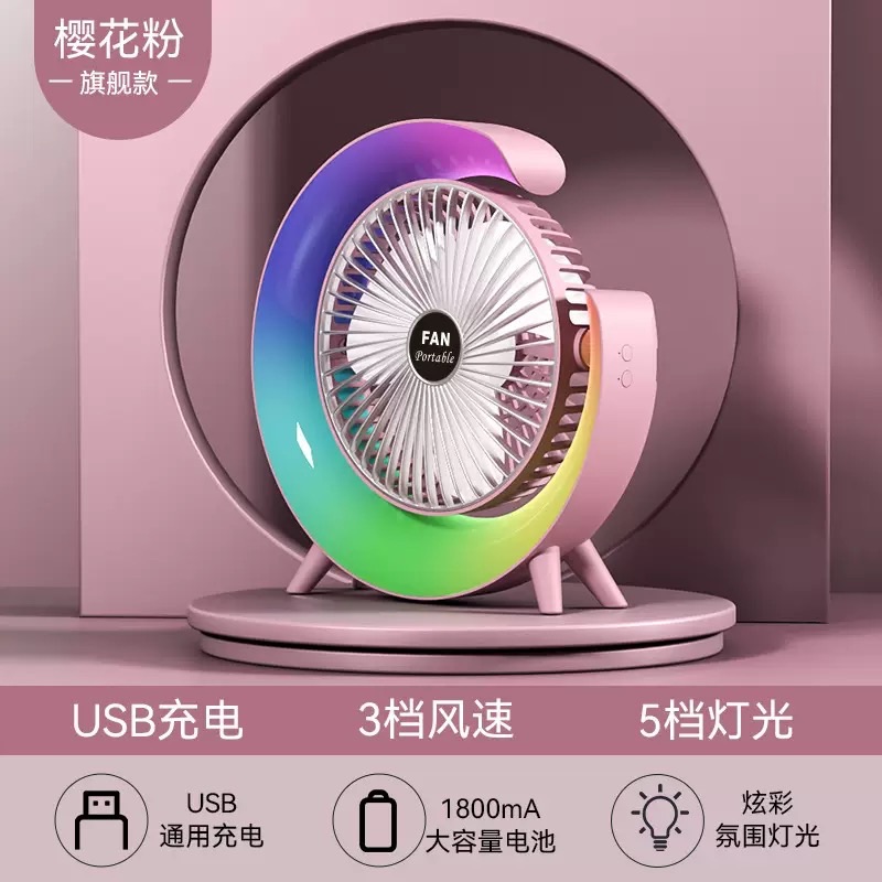 Mini ventilateur led