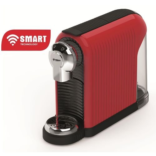 SMART TECHNOLOGY Machine à Café à Capsules (STPE - 2541A) - 0,8L - 1260W - Rouge - Garantie 3 mois